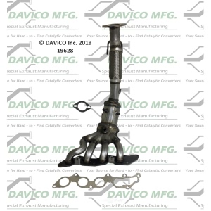 Davico Direct Fit Catalytic Converter for 2014 Ford Transit Connect - 19628