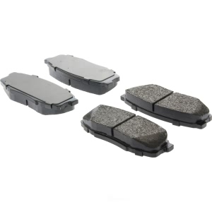 Centric Posi Quiet™ Extended Wear Semi-Metallic Rear Disc Brake Pads for 2017 Lexus LX570 - 106.13040
