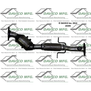 Davico Direct Fit Catalytic Converter and Pipe Assembly for 2012 Ford Transit Connect - 19295