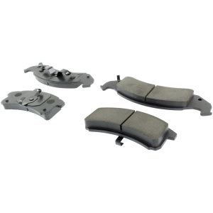 Centric Posi Quiet™ Ceramic Front Disc Brake Pads for Oldsmobile Regency - 105.06230