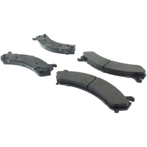 Centric Posi Quiet™ Semi-Metallic Brake Pads With Hardware for 2019 Chevrolet Express 2500 - 104.07840