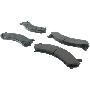 Centric Posi Quiet™ Semi-Metallic Brake Pads With Hardware for GMC Sierra 2500 HD Classic - 104.07840