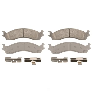 Wagner Thermoquiet Ceramic Front Disc Brake Pads for Ford E-250 Econoline - QC655