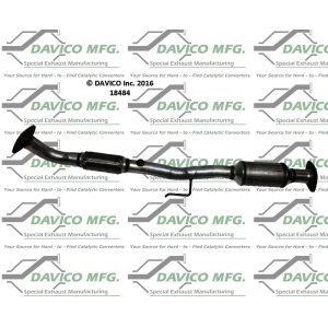 Davico Direct Fit Catalytic Converter and Pipe Assembly for Toyota Camry - 18484