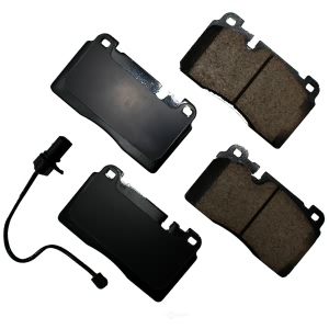 Akebono EURO™ Ultra-Premium Ceramic Front Disc Brake Pads for 2016 Audi Q5 - EUR1663