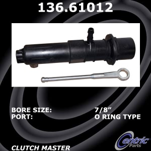 Centric Premium Clutch Master Cylinder for 1993 Mercury Cougar - 136.61012