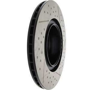 Centric SportStop Slotted 1-Piece Rear Brake Rotor for 2015 BMW M235i xDrive - 126.34145