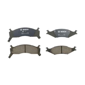 Bosch QuietCast™ Premium Organic Front Disc Brake Pads for 1997 Kia Sportage - BP670