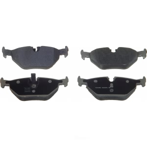 Wagner ThermoQuiet Semi-Metallic Disc Brake Pad Set for 2007 Saab 9-5 - MX763