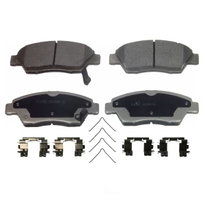 Wagner ThermoQuiet Semi-Metallic Disc Brake Pad Set for 2012 Honda Fit - MX948
