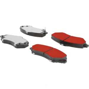 Centric Posi Quiet Pro™ Ceramic Front Disc Brake Pads for 2017 Jeep Wrangler - 500.12730