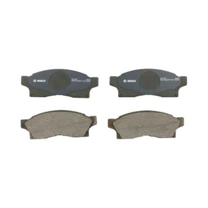 Bosch QuietCast™ Premium Organic Front Disc Brake Pads for 1992 Toyota MR2 - BP489