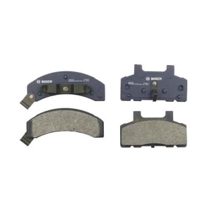 Bosch QuietCast™ Premium Organic Front Disc Brake Pads for 1987 Buick LeSabre - BP215