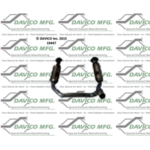 Davico Direct Fit Catalytic Converter and Pipe Assembly for Ram 1500 - 19447