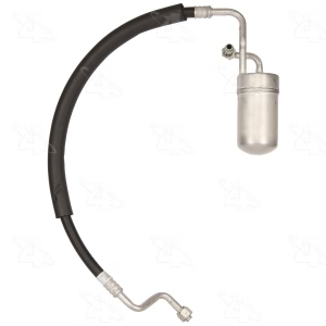 Four Seasons A C Accumulator With Hose Assembly for 1987 Mercury Cougar - 55612