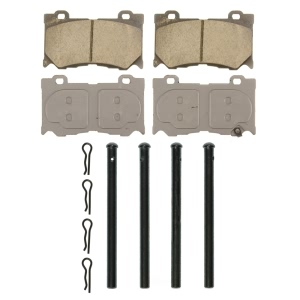Wagner Thermoquiet Ceramic Front Disc Brake Pads for 2014 Infiniti QX70 - QC1346