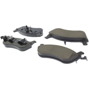Centric Posi Quiet™ Ceramic Rear Disc Brake Pads for 1996 Ford Crown Victoria - 105.06900