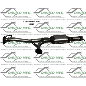 Davico Direct Fit Catalytic Converter and Pipe Assembly for 2001 Toyota Tundra - 18147