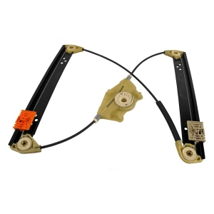 VAICO Rear Driver Side Power Window Regulator without Motor for Volkswagen Touareg - V10-9801