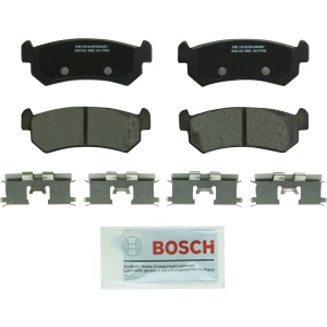 Bosch QuietCast™ Premium Organic Rear Disc Brake Pads for 2005 Suzuki Forenza - BP1036