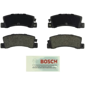 Bosch Blue™ Semi-Metallic Rear Disc Brake Pads for 1992 Geo Prizm - BE352