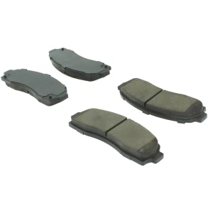 Centric Posi Quiet™ Extended Wear Semi-Metallic Front Disc Brake Pads for Mazda B2300 - 106.08330