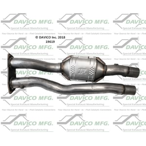 Davico Direct Fit Catalytic Converter for 1998 GMC C3500 - 19619