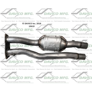 Davico Direct Fit Catalytic Converter for 1998 GMC C2500 - 19619