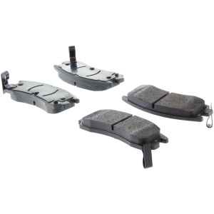 Centric Posi Quiet™ Semi-Metallic Brake Pads for 1992 Cadillac Eldorado - 104.07140