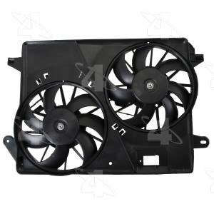 Four Seasons Dual Radiator And Condenser Fan Assembly for 2015 Dodge Charger - 76387