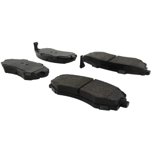Centric Posi Quiet™ Extended Wear Semi-Metallic Front Disc Brake Pads for 2006 Hyundai Elantra - 106.07002