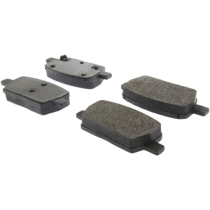 Centric Posi Quiet™ Semi-Metallic Rear Disc Brake Pads for 2019 Buick Enclave - 104.19140