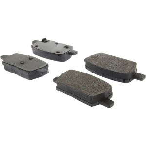 Centric Posi Quiet™ Semi-Metallic Rear Disc Brake Pads for 2018 GMC Acadia - 104.19140