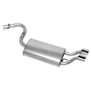 Walker Quiet Flow Stainless Steel Oval Aluminized Exhaust Muffler And Pipe Assembly for 2000 Chrysler Sebring - 55198