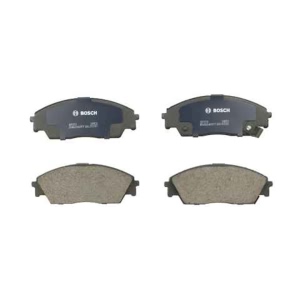 Bosch QuietCast™ Premium Organic Front Disc Brake Pads for 1988 Honda Civic - BP373