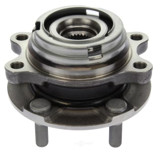 Centric Premium™ Front Passenger Side Driven Wheel Bearing and Hub Assembly for 2010 Infiniti EX35 - 401.42006