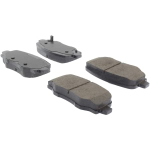 Centric Premium Ceramic Rear Disc Brake Pads for 2016 Jeep Compass - 301.18090