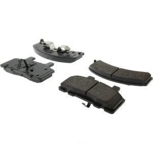 Centric Posi Quiet™ Extended Wear Semi-Metallic Front Disc Brake Pads for 1990 Chevrolet K1500 - 106.03680