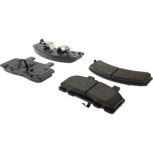 Centric Posi Quiet™ Extended Wear Semi-Metallic Front Disc Brake Pads for 1991 GMC K1500 - 106.03680