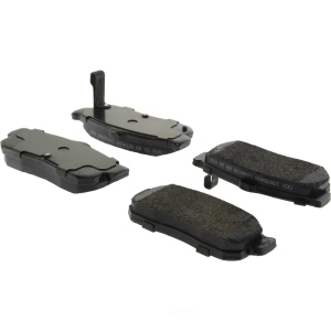 Centric Posi Quiet™ Extended Wear Semi-Metallic Rear Disc Brake Pads for 1998 Nissan Maxima - 106.05400