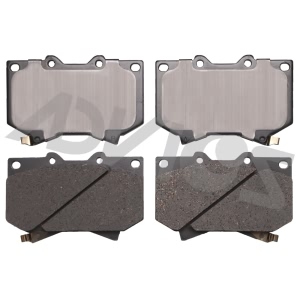 Advics Ultra-Premium™ Ceramic Front Disc Brake Pads for 2003 Toyota Tundra - AD0812