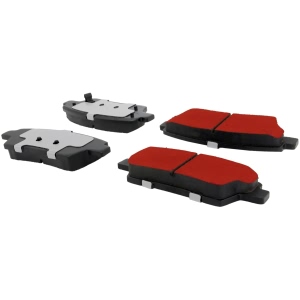 Centric Posi Quiet Pro™ Ceramic Rear Disc Brake Pads for 2012 Hyundai Genesis - 500.15510