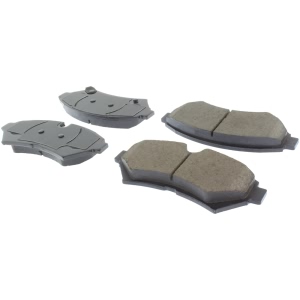 Centric Posi Quiet™ Ceramic Front Disc Brake Pads for 2000 Cadillac Seville - 105.07530