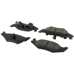 Centric Posi Quiet™ Semi-Metallic Rear Disc Brake Pads for 1992 Chrysler New Yorker - 104.05120