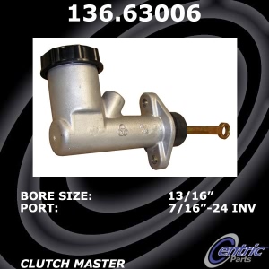 Centric Premium Clutch Master Cylinder for Jeep Scrambler - 136.63006