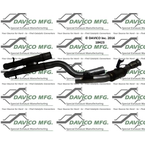 Davico Direct Fit Catalytic Converter and Pipe Assembly for 2009 Mercedes-Benz CL600 - 18423