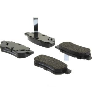 Centric Posi Quiet™ Extended Wear Semi-Metallic Front Disc Brake Pads for 1995 Acura Integra - 106.03740