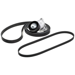 Gates Micro V Serpentine Belt Drive Component Kit for 2016 Ford Mustang - 90K-39221