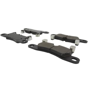 Centric Posi Quiet™ Ceramic Rear Disc Brake Pads for 2015 Porsche Cayenne - 105.14530