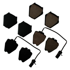 Akebono EURO™ Ultra-Premium Ceramic Front Disc Brake Pads for 2004 Audi A6 - EUR839